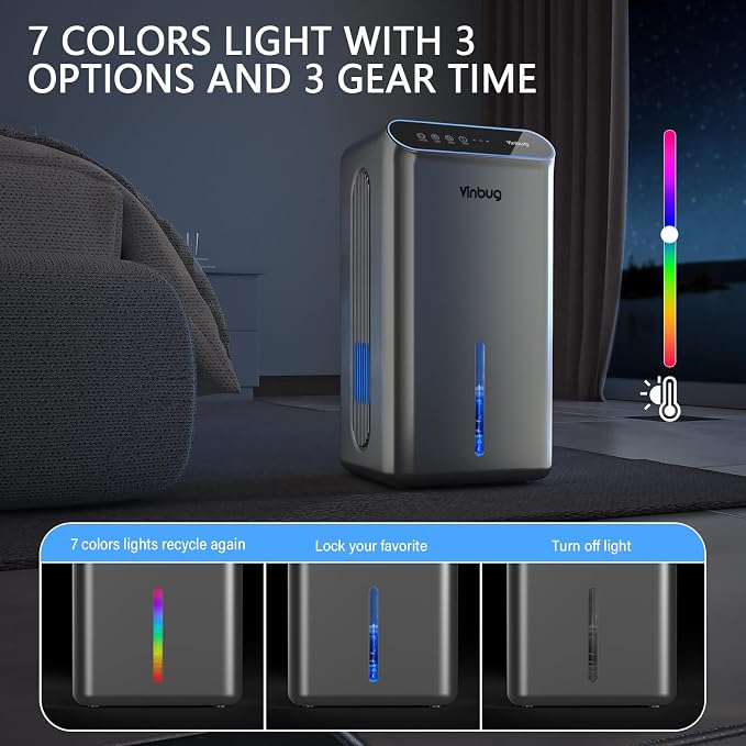 Dehumidifier for Home, Small Quiet Dehumidifiers - Image 5