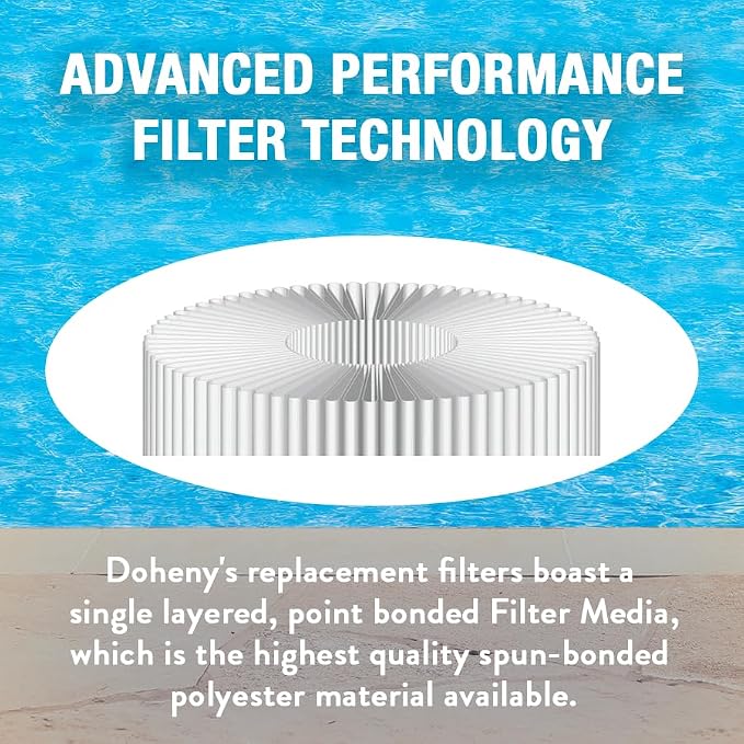 Doheny's PWW50L1 Pool Spa Filter | Filter - Image 3