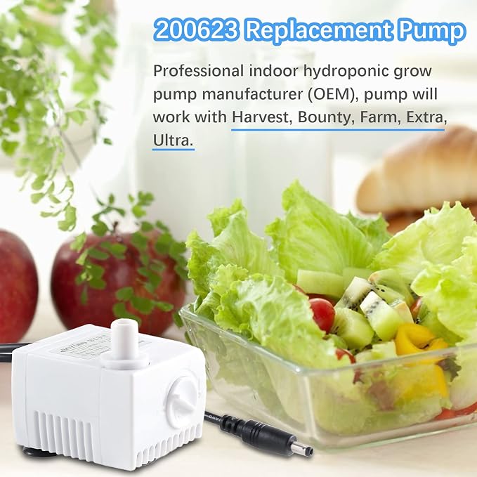 200623 Aero-Garden Pump with 20 Filters, Ultra Quiet Pump Fit - Image 7