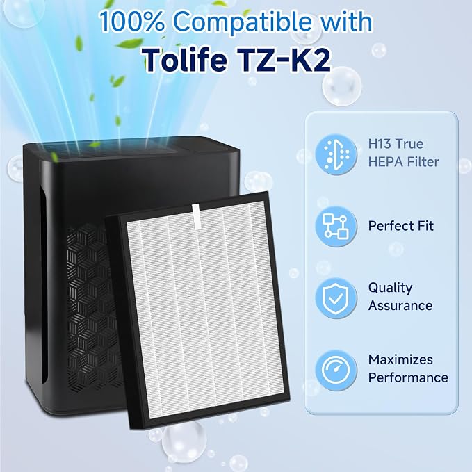 TZ-K2 True HEPA Replacement Filter Compatible - Image 3