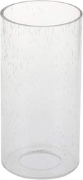 GoLucky Clear Bubble Cylinder Bubble Glass Shade Accessory Glass Lamp Fixture by Unknown