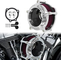 HDBUBALUS Motorcycle Air Filter Cleaner Intake Filter System Kit by HDBUBALUS