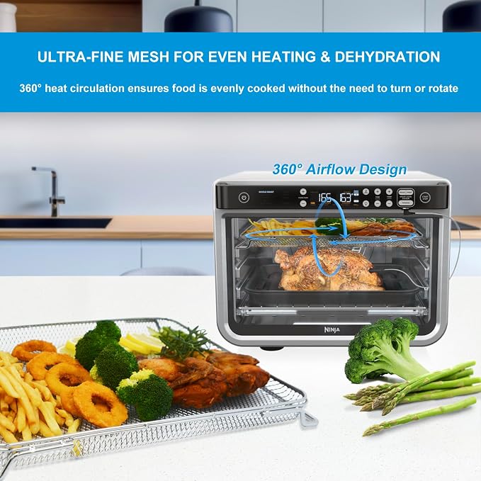 2PCS Air Fryer Stainless Steel Oven Basket - Image 5