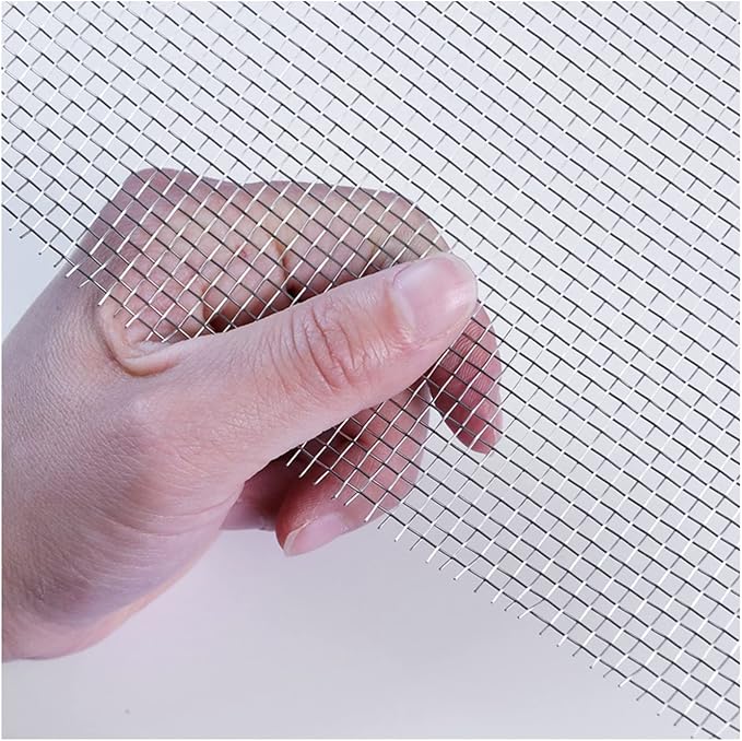 Stainless Steel Woven Wire Mesh, 304 Stainless Steel Mesh Sheet, Heat-Resistant by Unknown