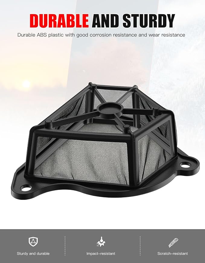 Air Intake Pre-Filter for Can-Am Maverick X3/Max Models, ABS Plastic Debris - Image 6