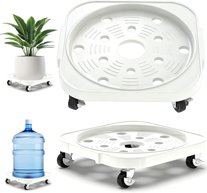 2 Pack 11'' Heavy Duty 5 Gallon Water Jug Holder Caddy by RIDSENIA