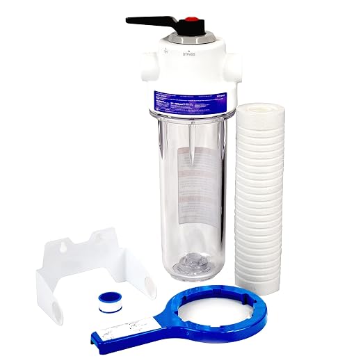 Whirlpool 10 x 2.5 Inch Whole House Water Filtration System WHKF-DWHV, 3/4" by Whirlpool