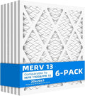 20x20x1 Furnace Air Filters, MPR 1900 & FPR 10, MERV 13 Pleated Air Filter by Chenzhit
