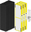 3 pack FLT4825 Filter B Replacement ＆ LB4000 Compatible by VALZONE