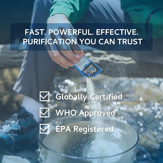 P&G Purifier of Water Portable Water Purifier Packets - Image 3