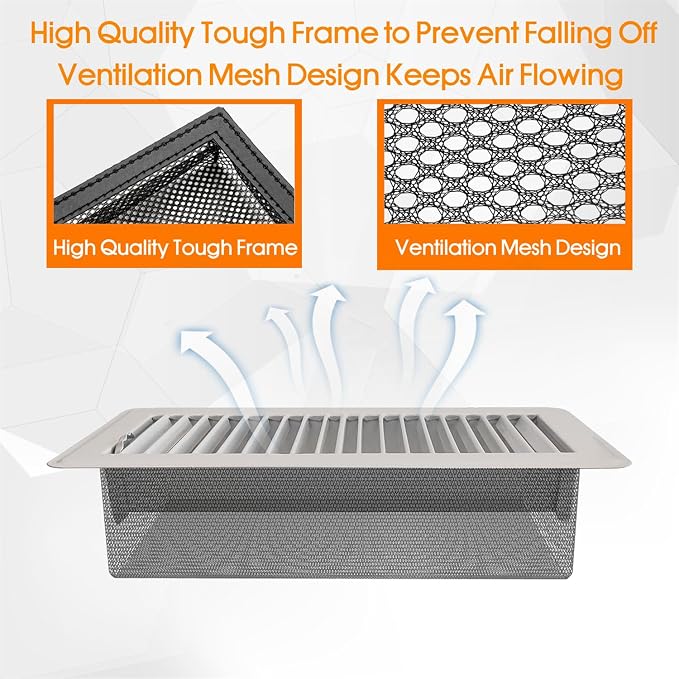 Floor Register Vent Cover Filter Net - Image 5