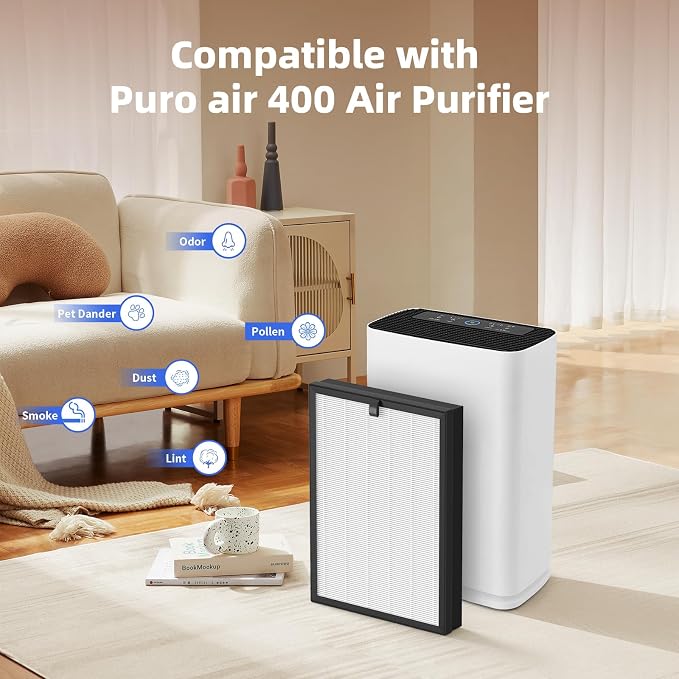 2 Pack 400 Replacement Filter Compatible - Image 2