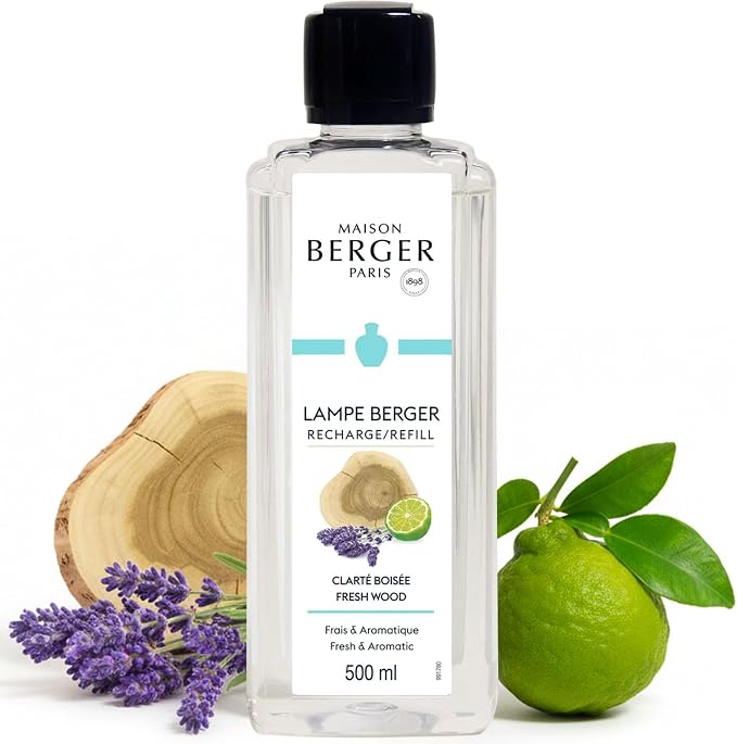MAISON BERGER Lampe Berger Refill, 500 ml, Fresh Wood | Catalytic Lamp by MAISONBERGER