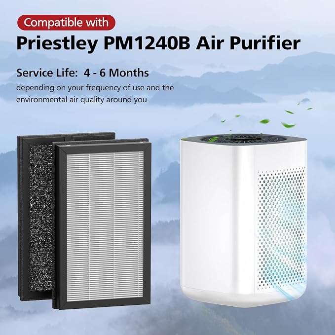 PM1240B & AP2 Air Filter Replacement ONLY Compatible - Image 3