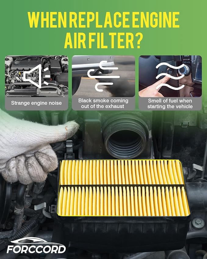 2-Pack Engine Air Filter Fits for ROGUE, ROGUE Sport, Qashqai Air Filter - Image 6