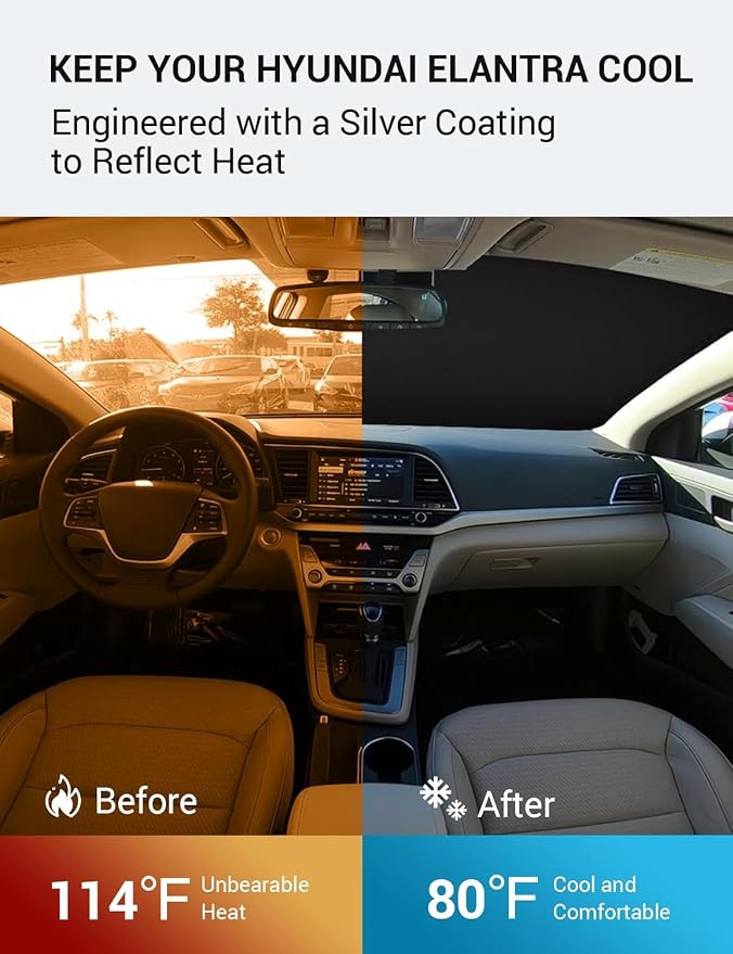 Proadsy 2026 Upgrade Windshield Sun Shade - Image 3
