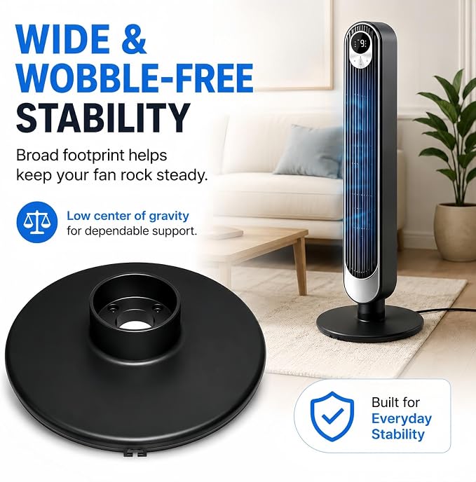 Standing Fan Base Replacement Compatible - Image 2