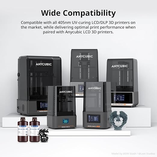 ANYCUBIC 2nd Gen Resin Technology ABS-Like Resin 2.0 Bundle, 3D Printer Resin - Image 9