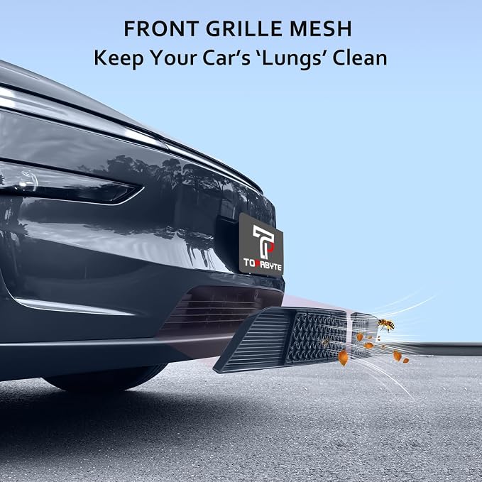 TOPABYTE Grill Mesh Insert for Tesla Model Y Juniper 2025 2026 | Car Lower - Image 2