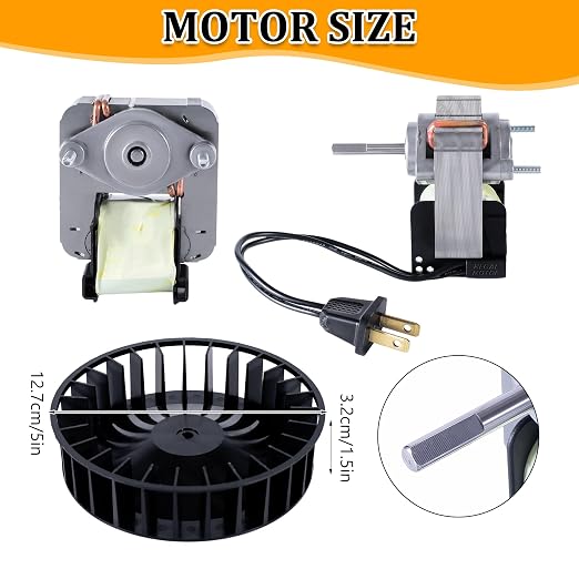 S97017646 S99080592 Bathroom Exhaust Fan Motor and Blower Wheel Replacement – - Image 2