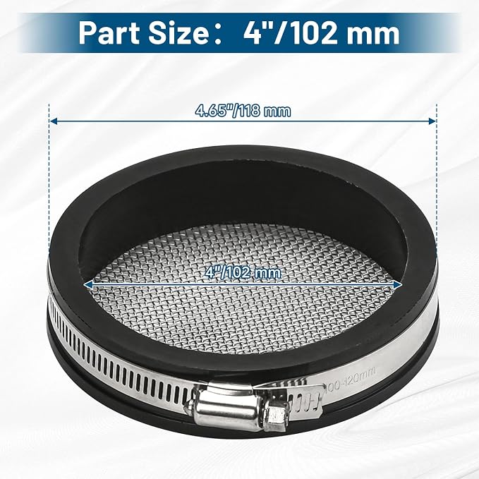 4 Inch Turbo Inlet Guard Screen Universal 102mm Stainless Steel Turbo Air - Image 4