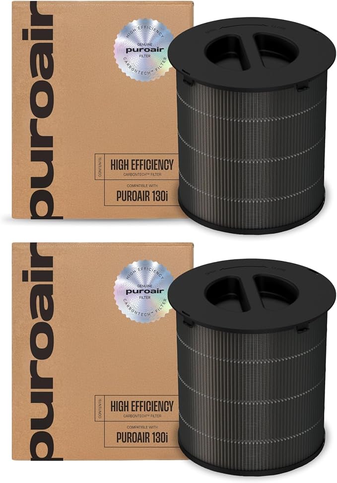 PuroAir 130 HEPA Air Purifiers for Home Pets by PuroAir