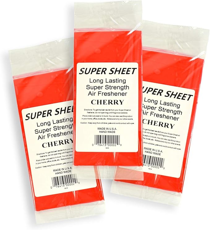 Super Sheet Small Under Seat Car Air Freshener by Jenray