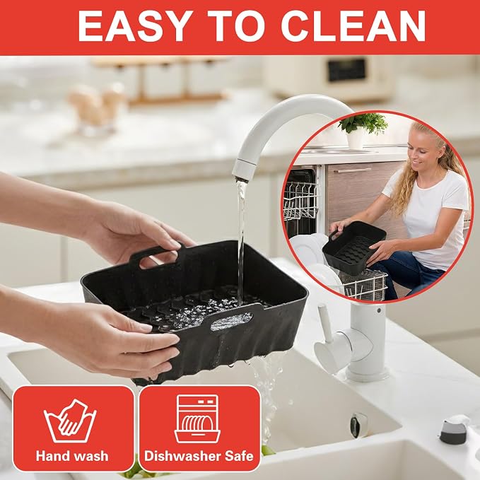 Dual Air Fryer Accessories, Reusable Compatible - Image 6