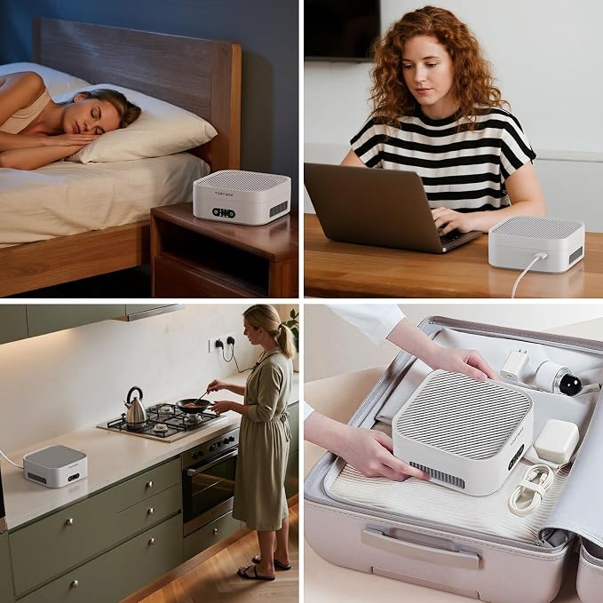 Air Purifiers for Home Bedroom Up to 600 ft², True HEPA Air Purifier for Pets - Image 8