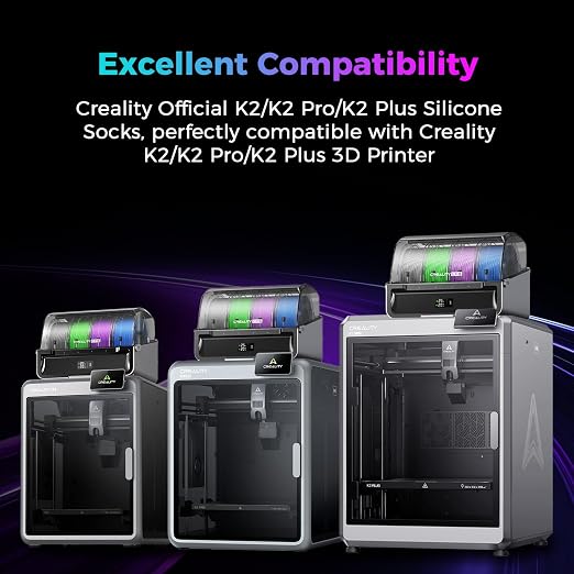 Creality Official K2 Plus Silicone Socks, Original K2 Hotend Silicone Cover - Image 7