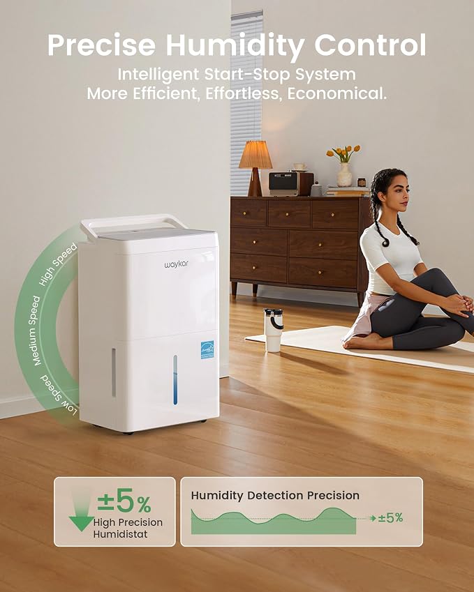 Waykar 150 Pint 2025 Energy Star Dehumidifier - Image 5