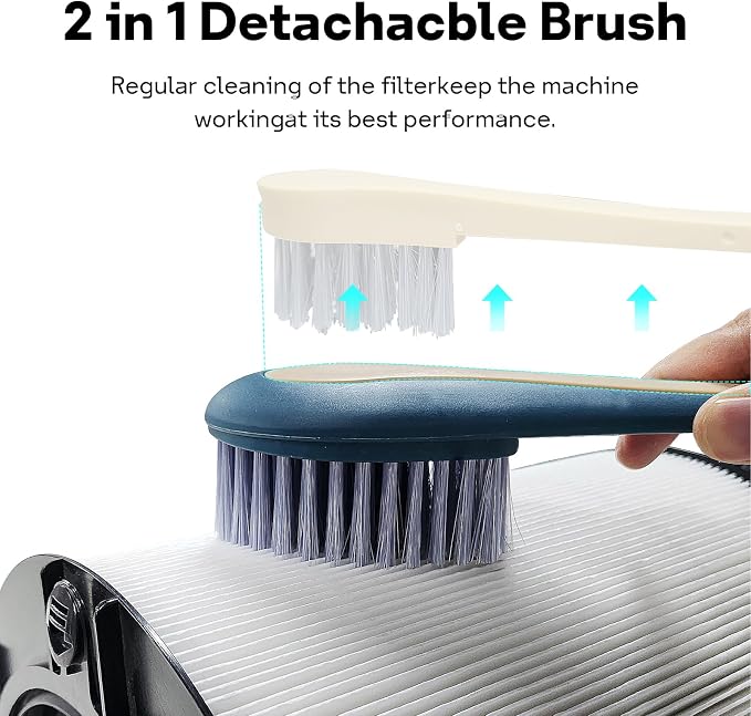 Leemone 360° Combi 2 in 1 HEPA+Carbon Replacement Filter Compatible - Image 8