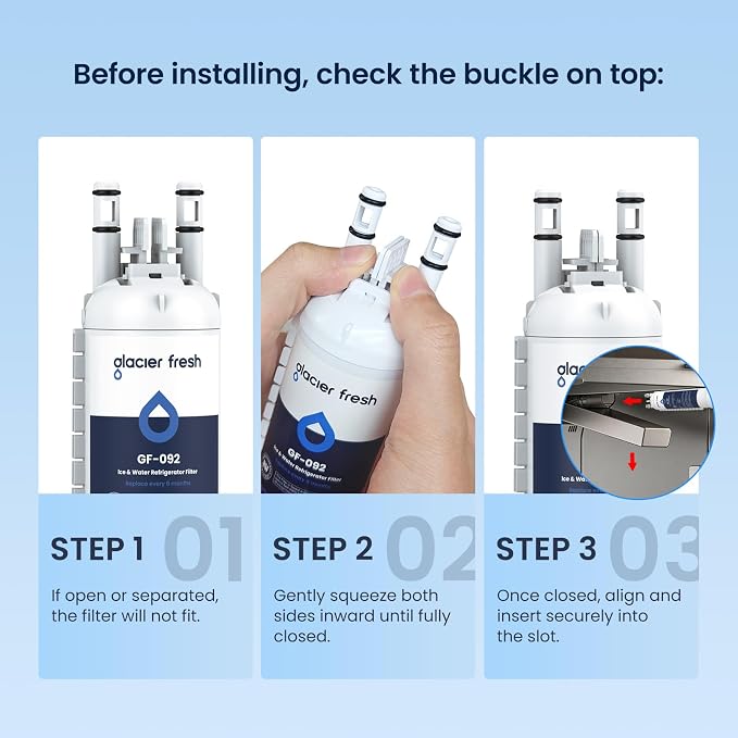 GLACIER FRESH FPPWFU01 Water Filter Replacement - Image 3