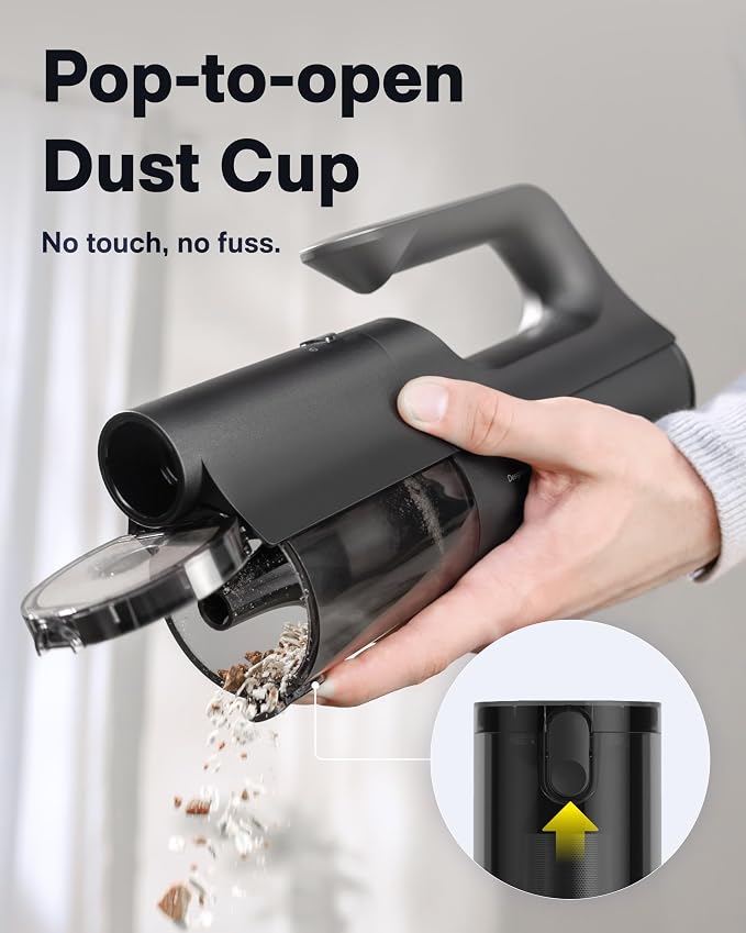 HOTO BlowVac™ Handheld Vacuum Cordless, Car Vacuum Cleaner - Image 7