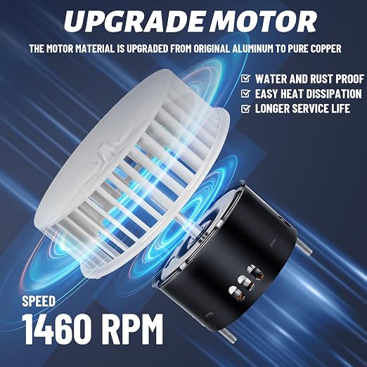 Upgrade 8664RP 8663RP for Nutone 8664RP/8663RP B Unit Bathroom Fan Motor - Image 7