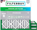 Filterbuy 25x25x2 Air Filter MERV 8 Essential Dust & Allergy Defense, by Filterbuy