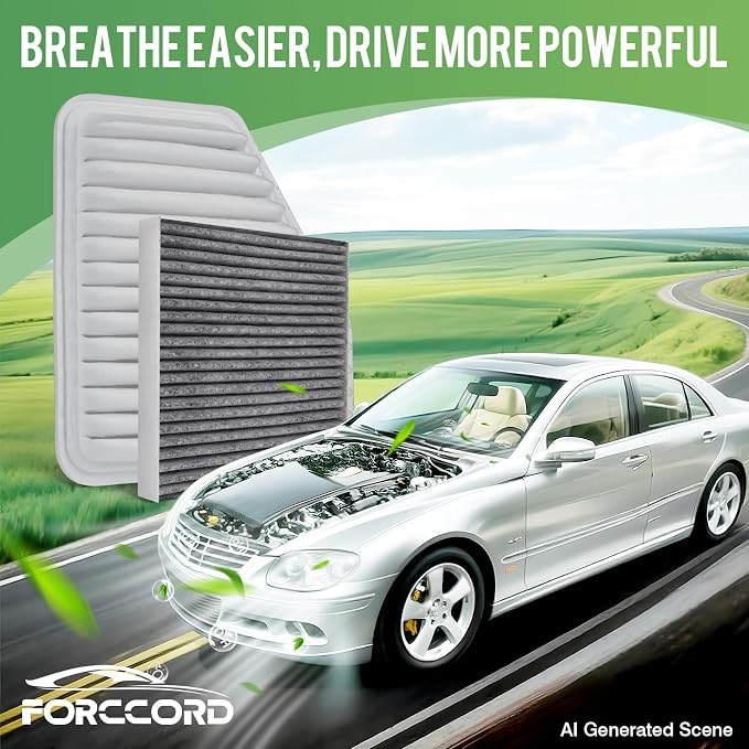 Engine & Cabin Air Filter Fit for 2007-2011 Toyota Camry, 2006-2012 Rav4 - Image 7