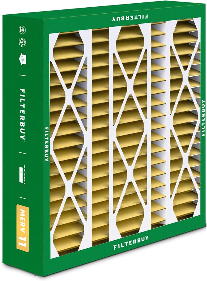 Filterbuy 20x25.25x3.5 Air Filter MERV 11 Superior Pet & Allergy Defense - Image 8