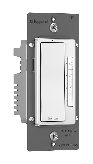 Legrand Radiant Digital Countdown Timer Rocker Light Switch, - Image 9