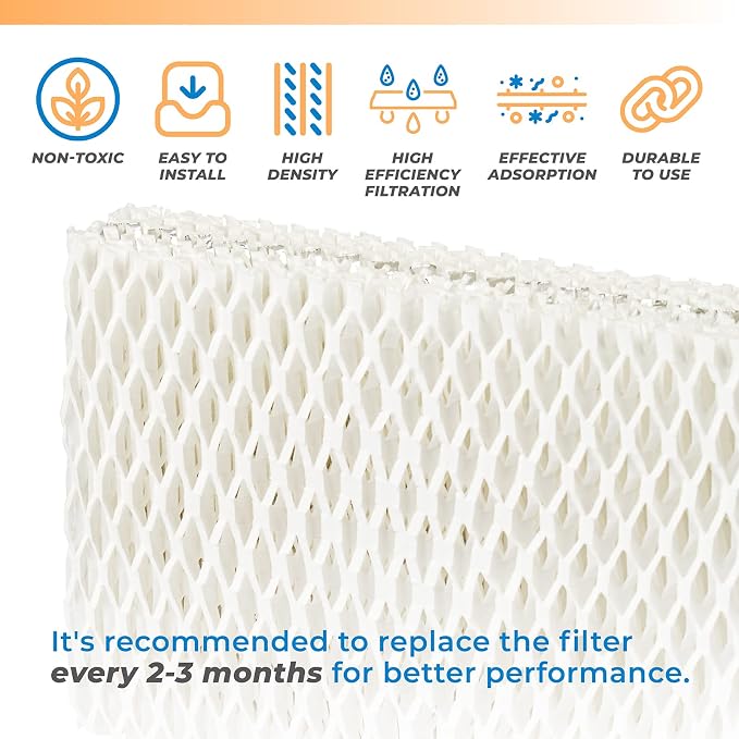 ANTOBLE 2 Pack WF813 Humidifier Filter Replacement - Image 5