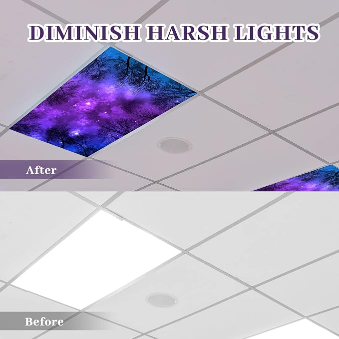 Patelai 4 x 2 Feet Fabric Fluorescent Light Cover - Image 3