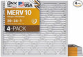 BNX TruFilter 20x24x1 MERV 10 AC Furnace Air Filter by BNX