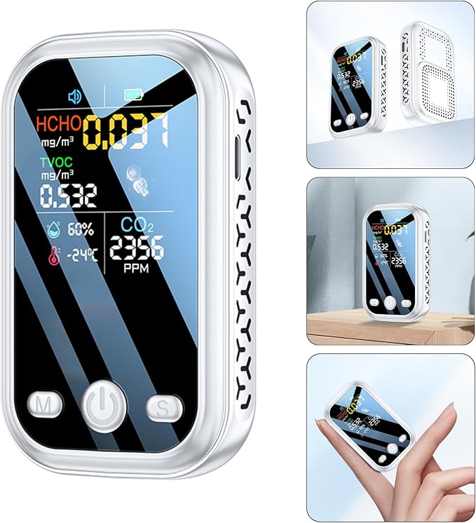 Digital Monitors with High Accuracy Precisions CO2 Monitorings Device ABS Tester - Image 2