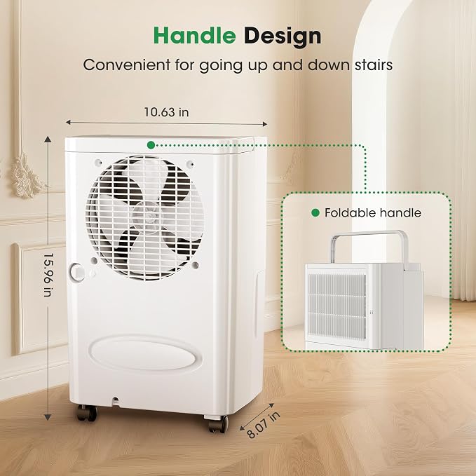 2, 500 Sq.Ft Dehumidifier for Basement - Image 7