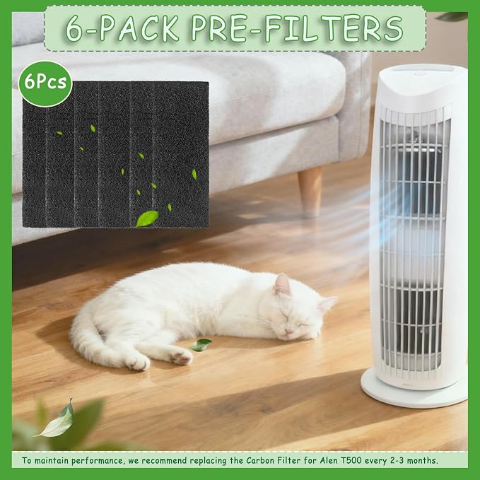 6 Pack Replacement Filter Compatible - Image 6