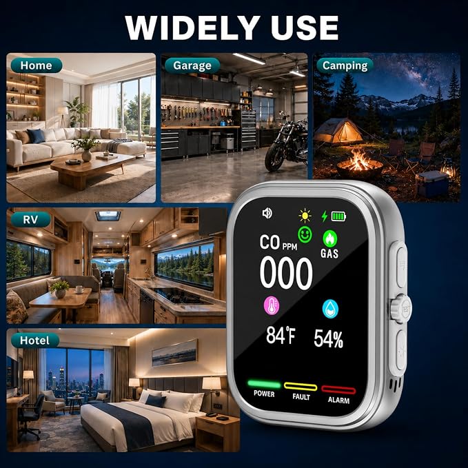 6-in-1 Plug-in Indoor Environmental Device - Image 6