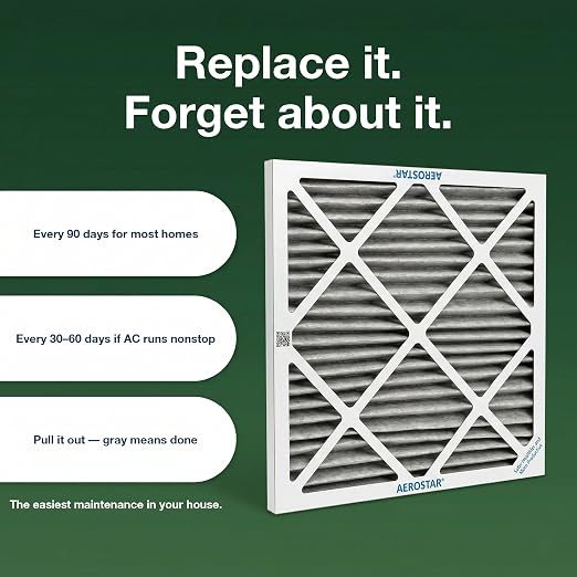 Aerostar 16x25x3 Air Filter MERV 11-1 Count - Image 6