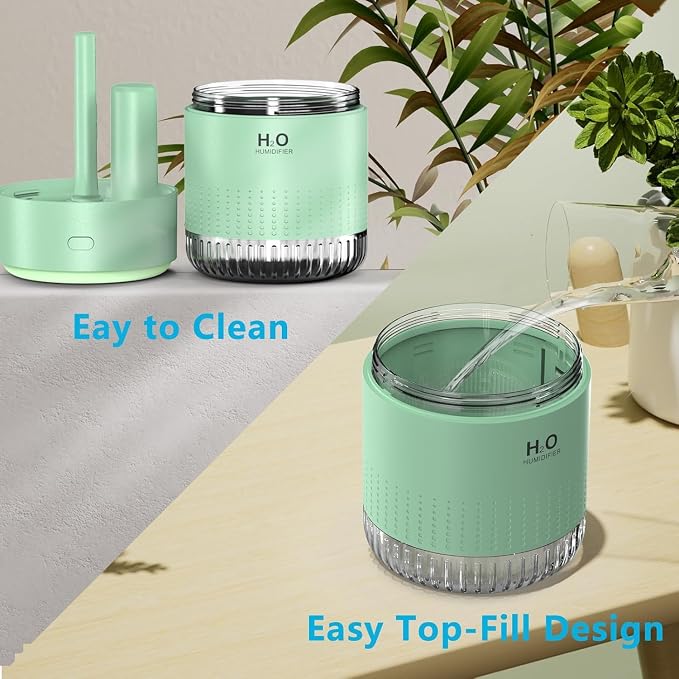 SZO Plant Humidifier Indoor, 500ml Green - Image 4