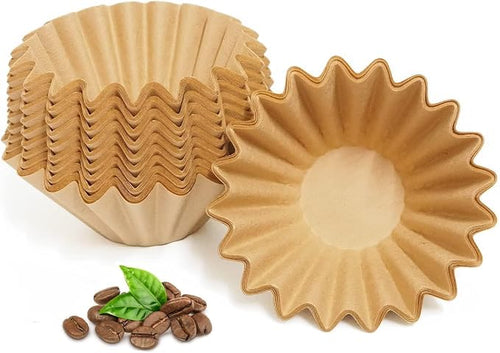 1-2 Cup Brown Coffee Filters, Small Coffee Maker, Single Serve Coffee Pot by MUCXNIIY