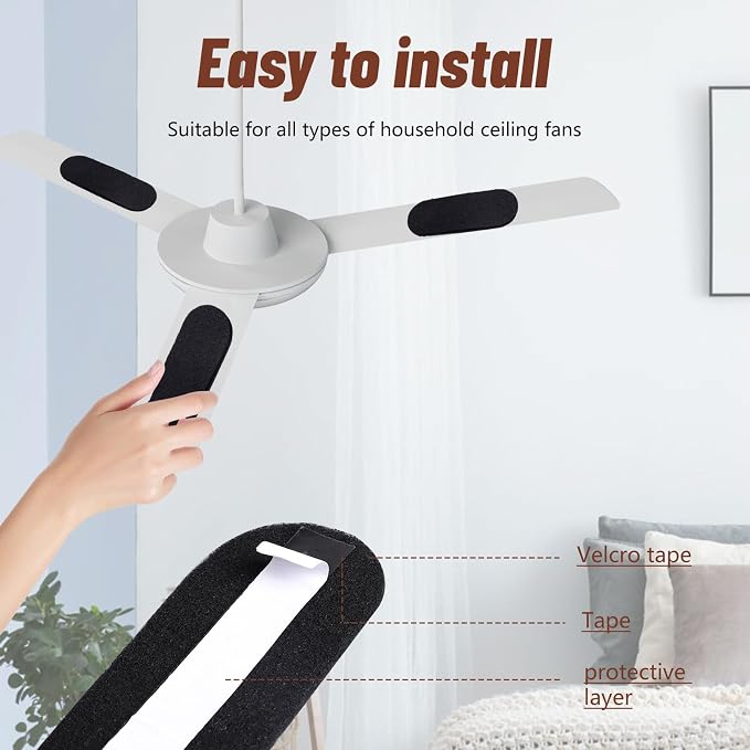 BigKing 10pcs Ceiling Fan Filters - Image 3
